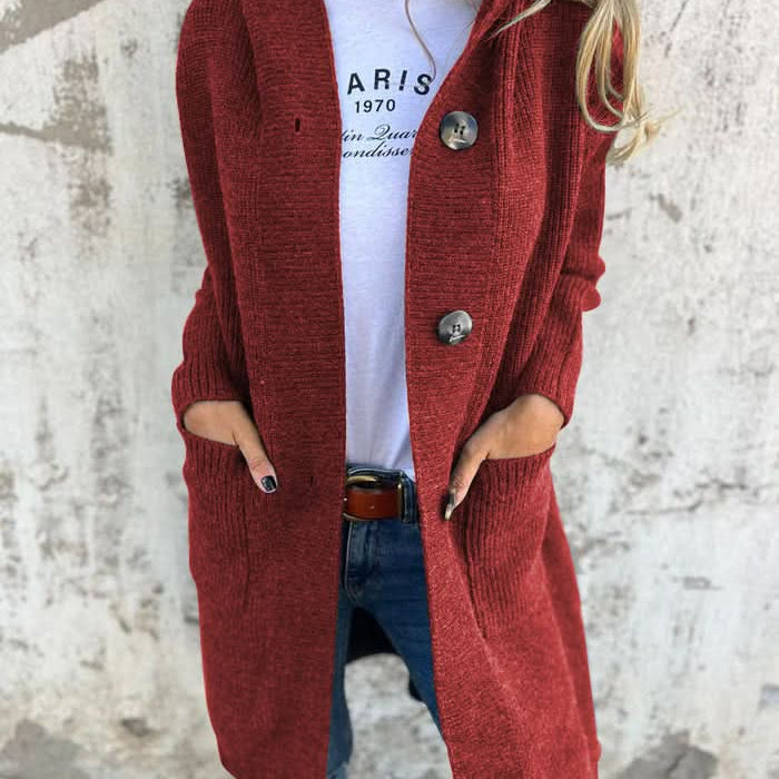 Elegantní a pohodlný vzorovaný kardigan pro ženy