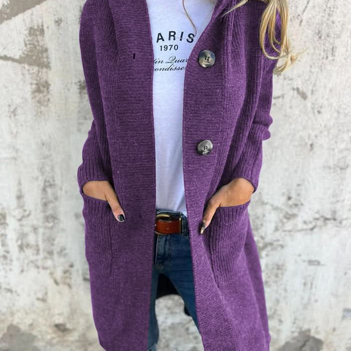 Elegantní a pohodlný vzorovaný kardigan pro ženy