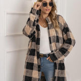 Laura - Stylová kostkovaná bunda