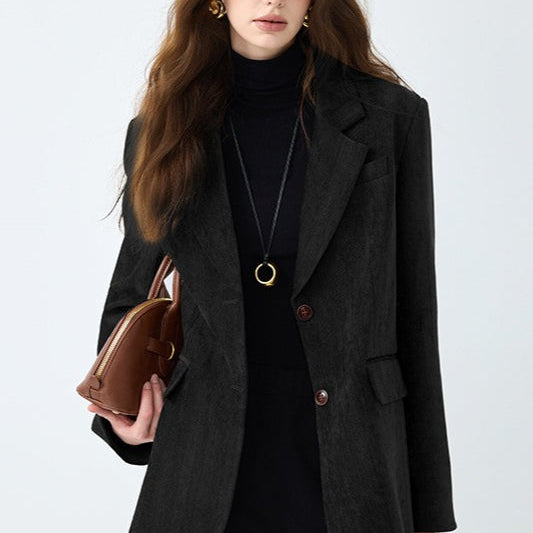 Jednoduchý vintage blazer