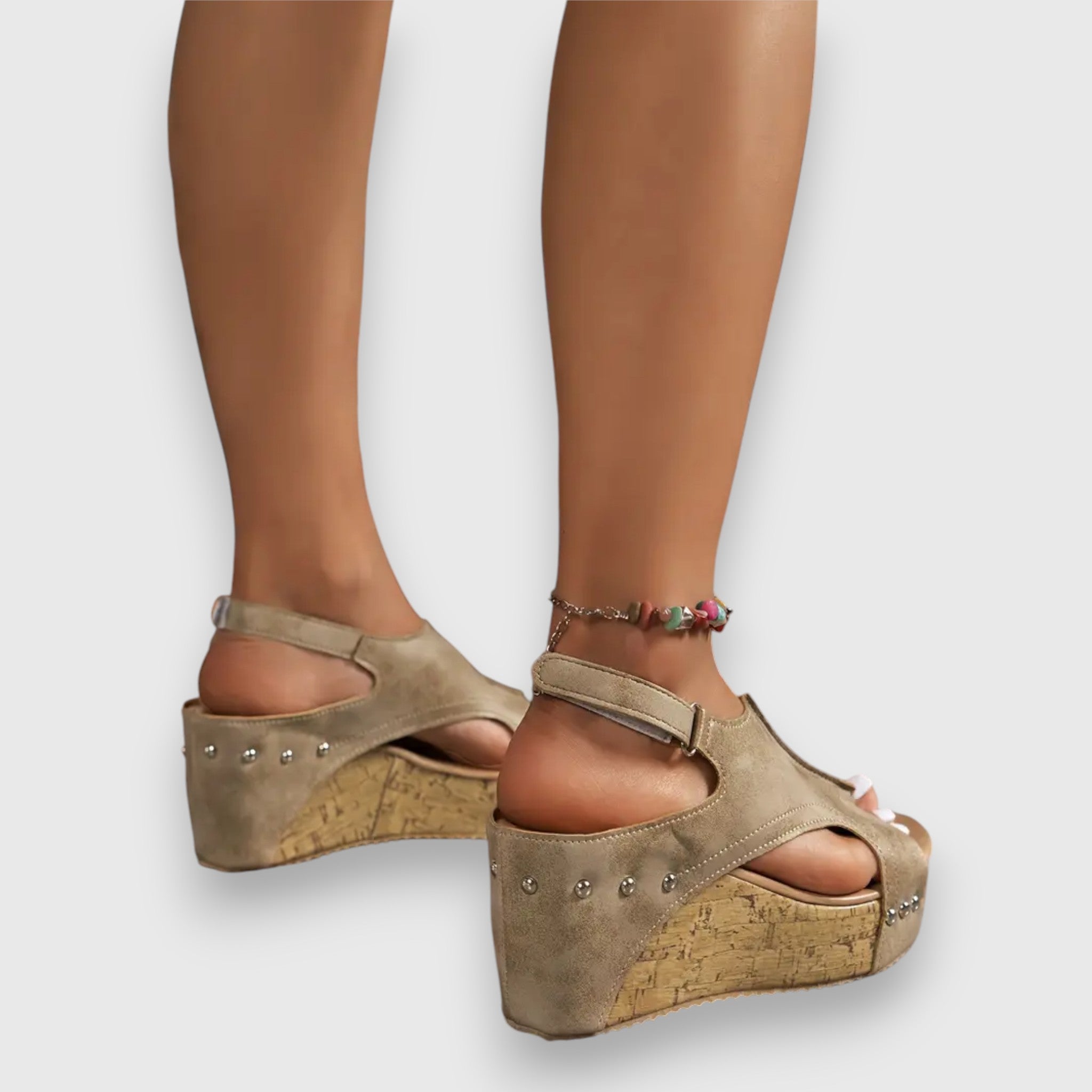 Mia – Vintage platformové sandály
