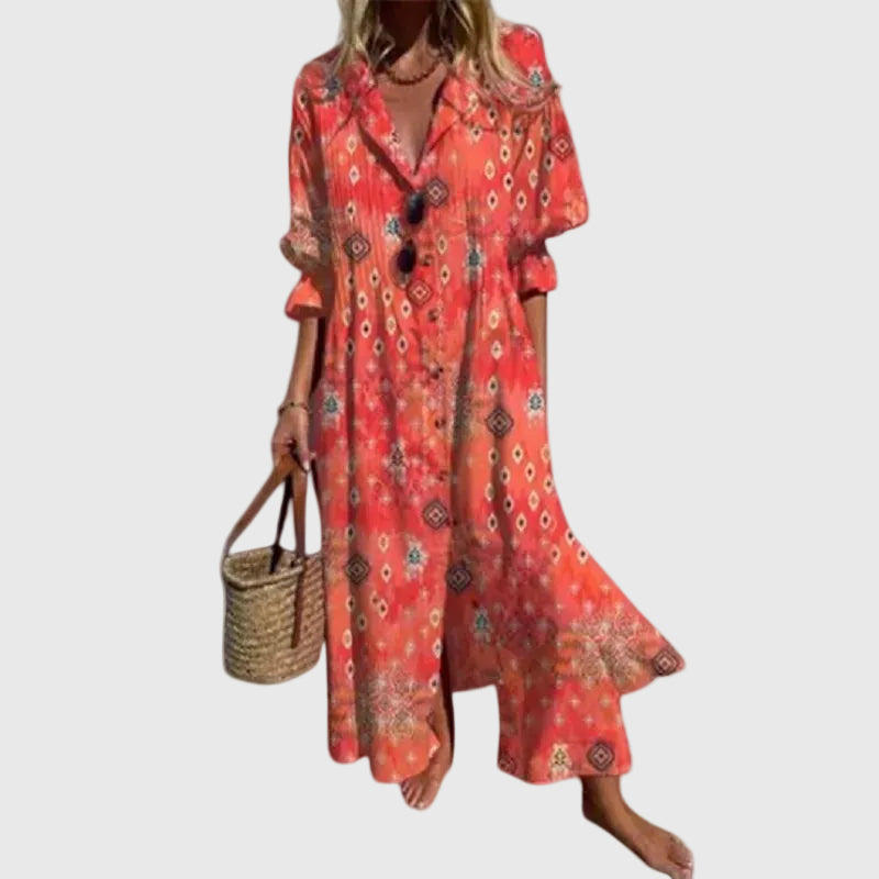 Zariah | Elegantní Boho Maxi Šaty
