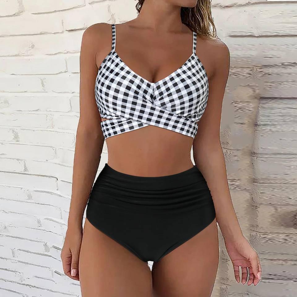 Bikiny Amirah s vysokým pasem - elegantní a pohodlné