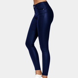 Dámské džíny s vysokým pasem - Slim Fit - Elastické a pohodlné - Elegantní styl