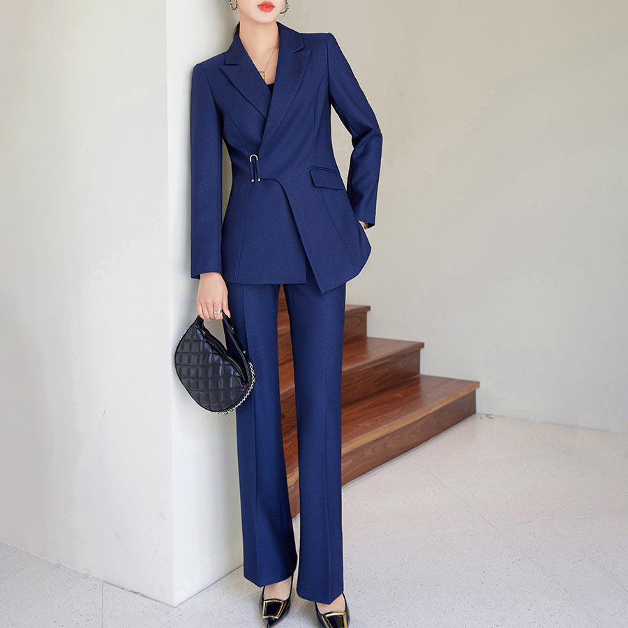 Dámský set saka a kalhot – Slim Fit – Prémiová látka – Elegantní styl