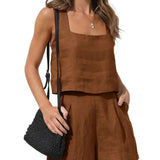 Dámský outfit - Elegantní bunda a kraťasy - Lehká látka - Moderní střih