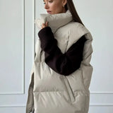 Silný, pohodlný a stylový dámský zimní kardigan