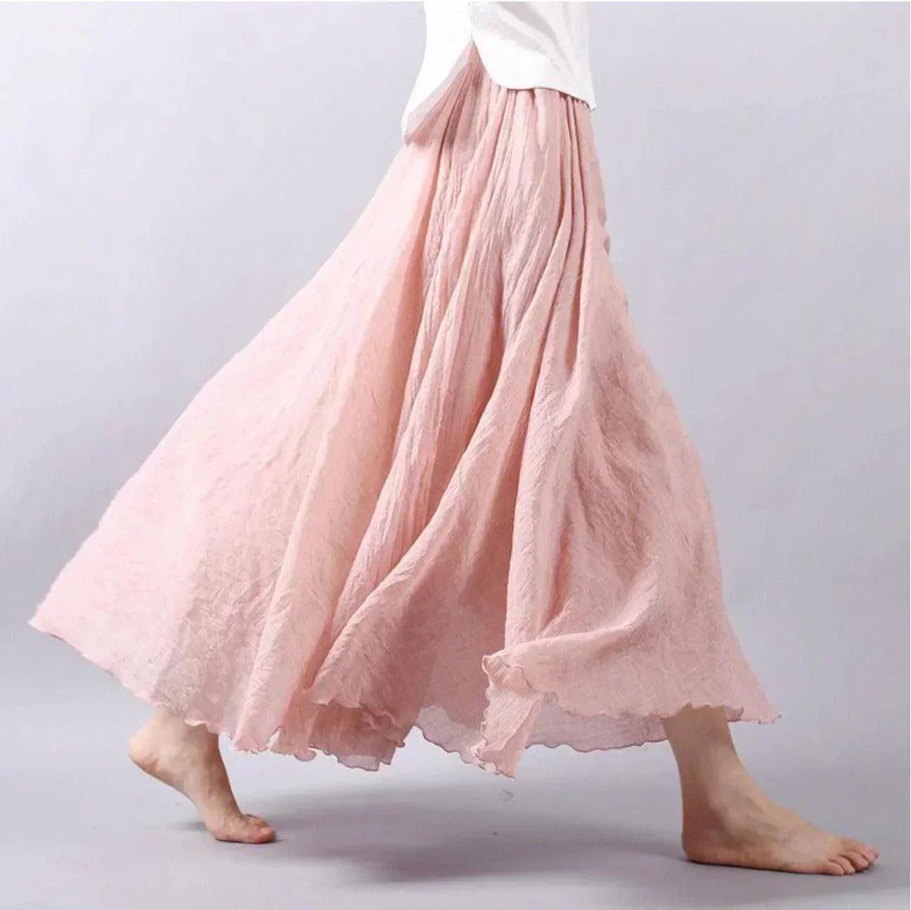 Elegantní maxi sukně Brielle - splývavý a pohodlný střih