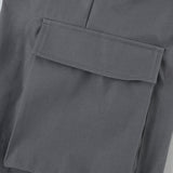 Vícekapsové cargo kalhoty, volný střih, městský styl