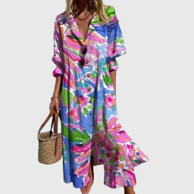 Zariah | Elegantní Boho Maxi Šaty
