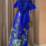 Arielle - Robe Élégante aux Manches Originales & Poches Pratiques