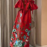 Arielle - Robe Élégante aux Manches Originales & Poches Pratiques