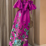 Arielle - Robe Élégante aux Manches Originales & Poches Pratiques