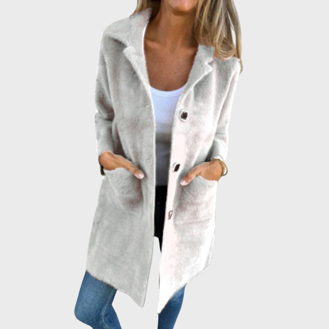Karolína | Elegantní, hrubý kabát