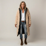Amelia | Elegantní oboustranný kabát