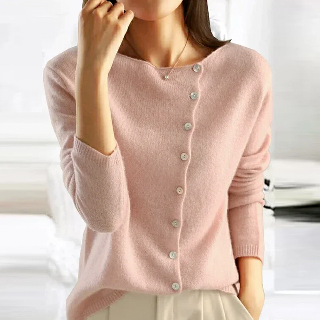 Elegantní, pohodlný a všestranný pletený svetr pro ženy