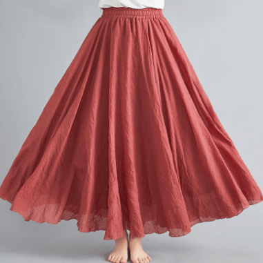 Elegantní maxi sukně Brielle - splývavý a pohodlný střih