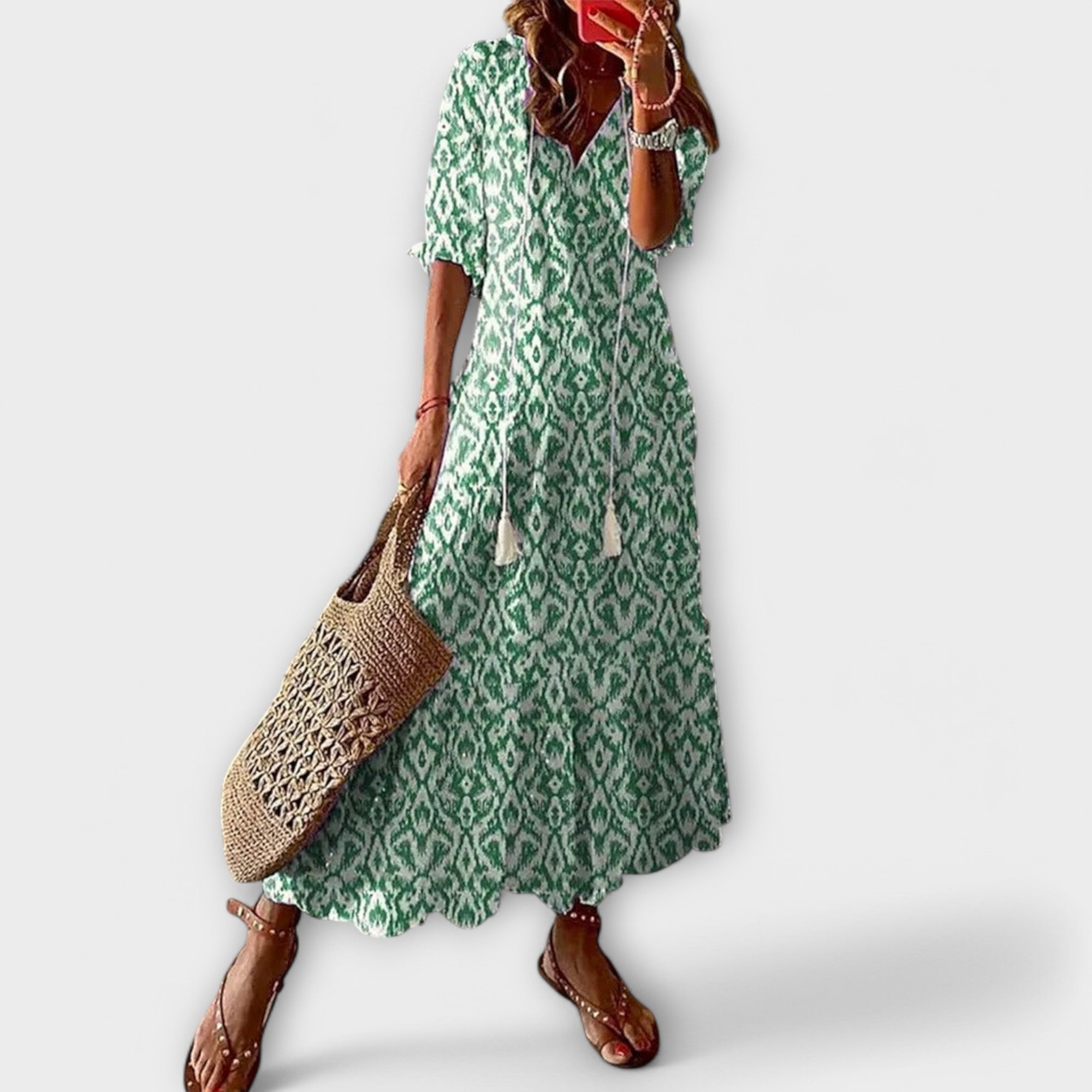 Bettina | Bohémské Maxi Šaty