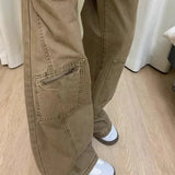 Džínové kalhoty s širokými nohavicemi ve vintage stylu