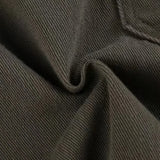 Vícekapsové cargo kalhoty z praného denimu
